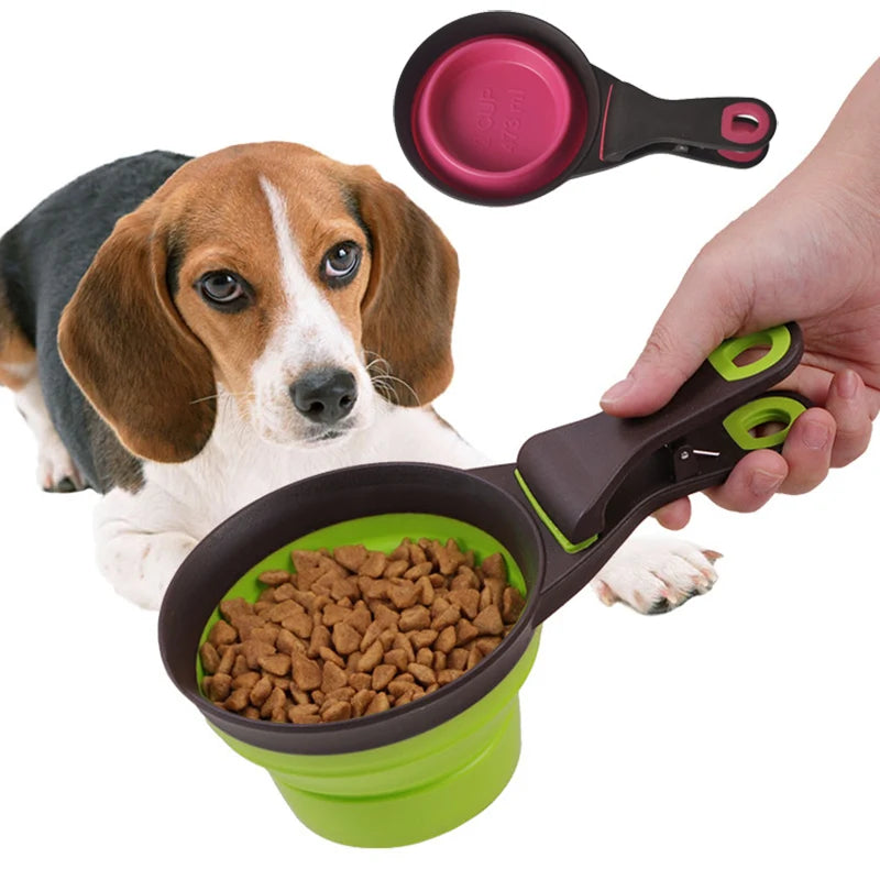 Multifunctional Pet Silicone Feeding Spoon
