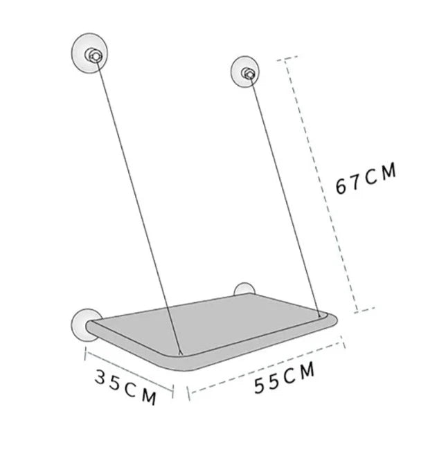 20KG Cat Hammock Comfortable Hanging Bed