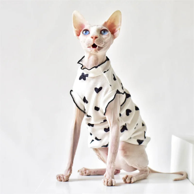 Cozy Cotton Sphynx Cat Sweater