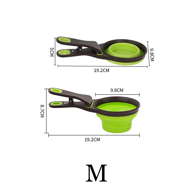 Multifunctional Pet Silicone Feeding Spoon
