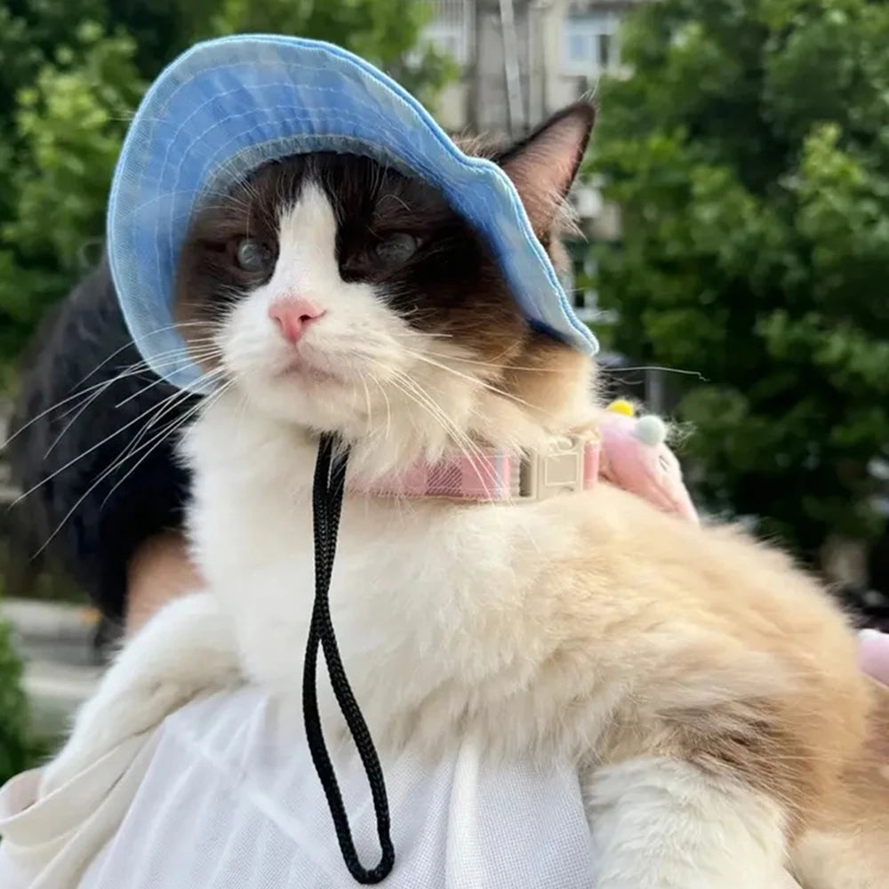 Cat Costume Hats with Ear Holes Tie-dyed