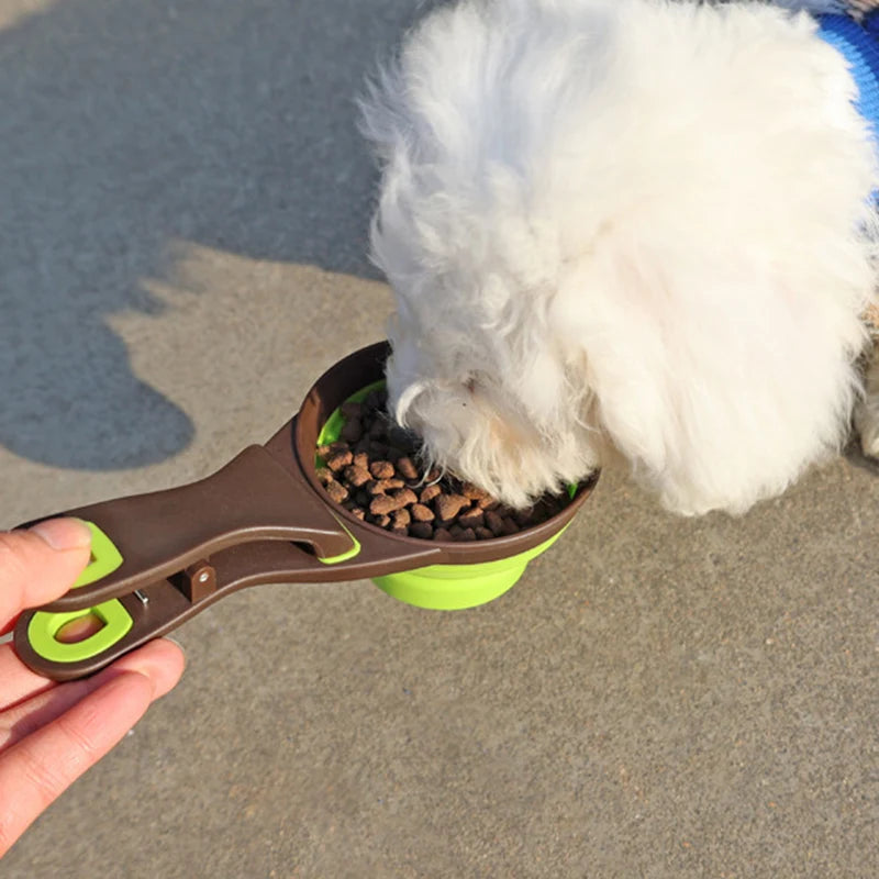 Multifunctional Pet Silicone Feeding Spoon