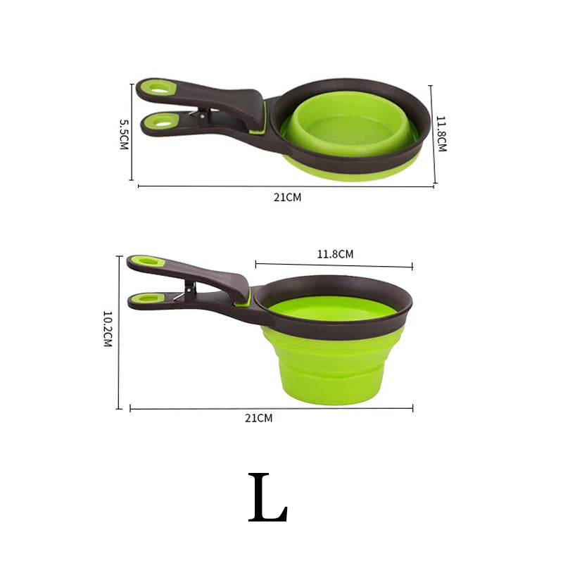 Multifunctional Pet Silicone Feeding Spoon