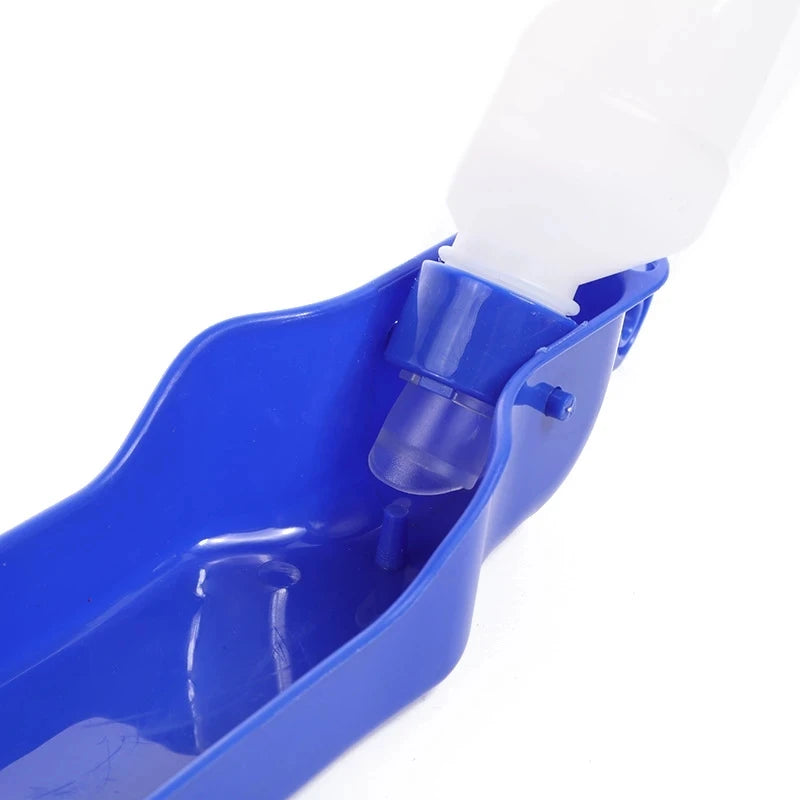 Portable Plastic Folding Water Bottle Drinker