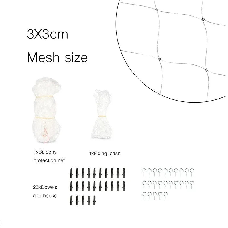 Pet Protective Cover Net Floating Plastic Window Mesh
