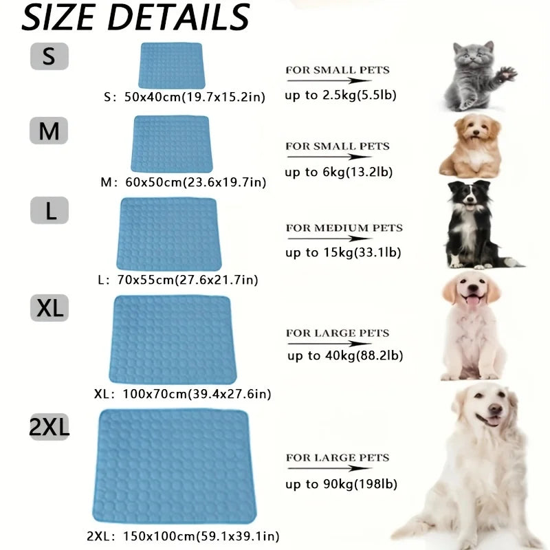 Dog Summer Cooling Mat Summer Blanket