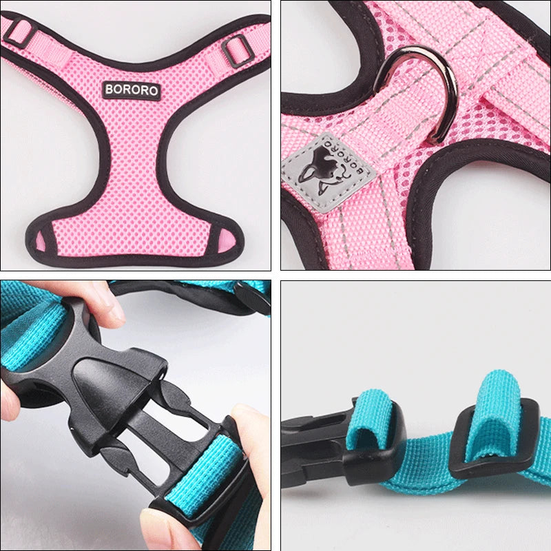 Summer Reflective Dog Harness