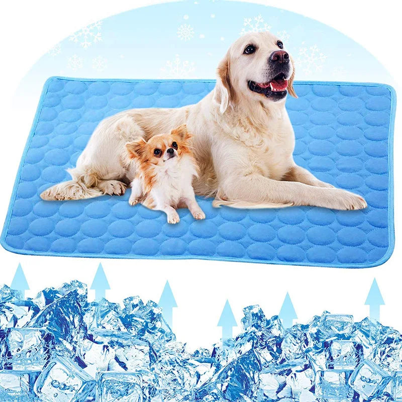 Summer Cooling Washable Mat Pad for Small&Large Dogs