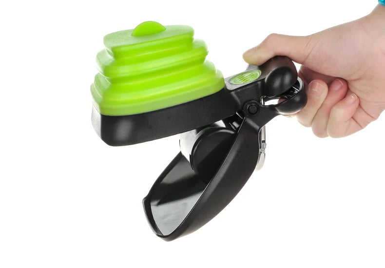 Foldable Pooper Scooper With 1 Roll Decomposable bag