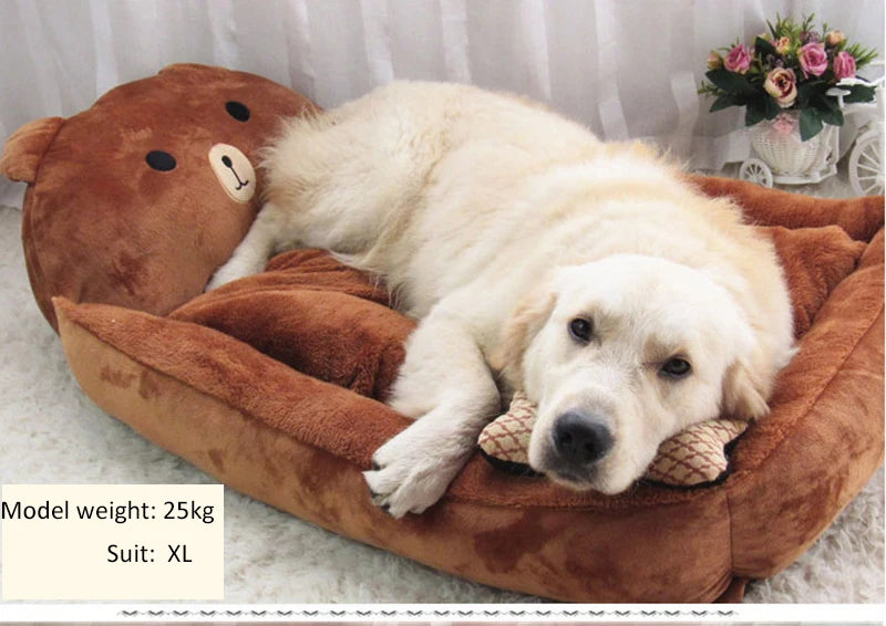 Winter Warm Washable Puppy Cat Bed Sofa