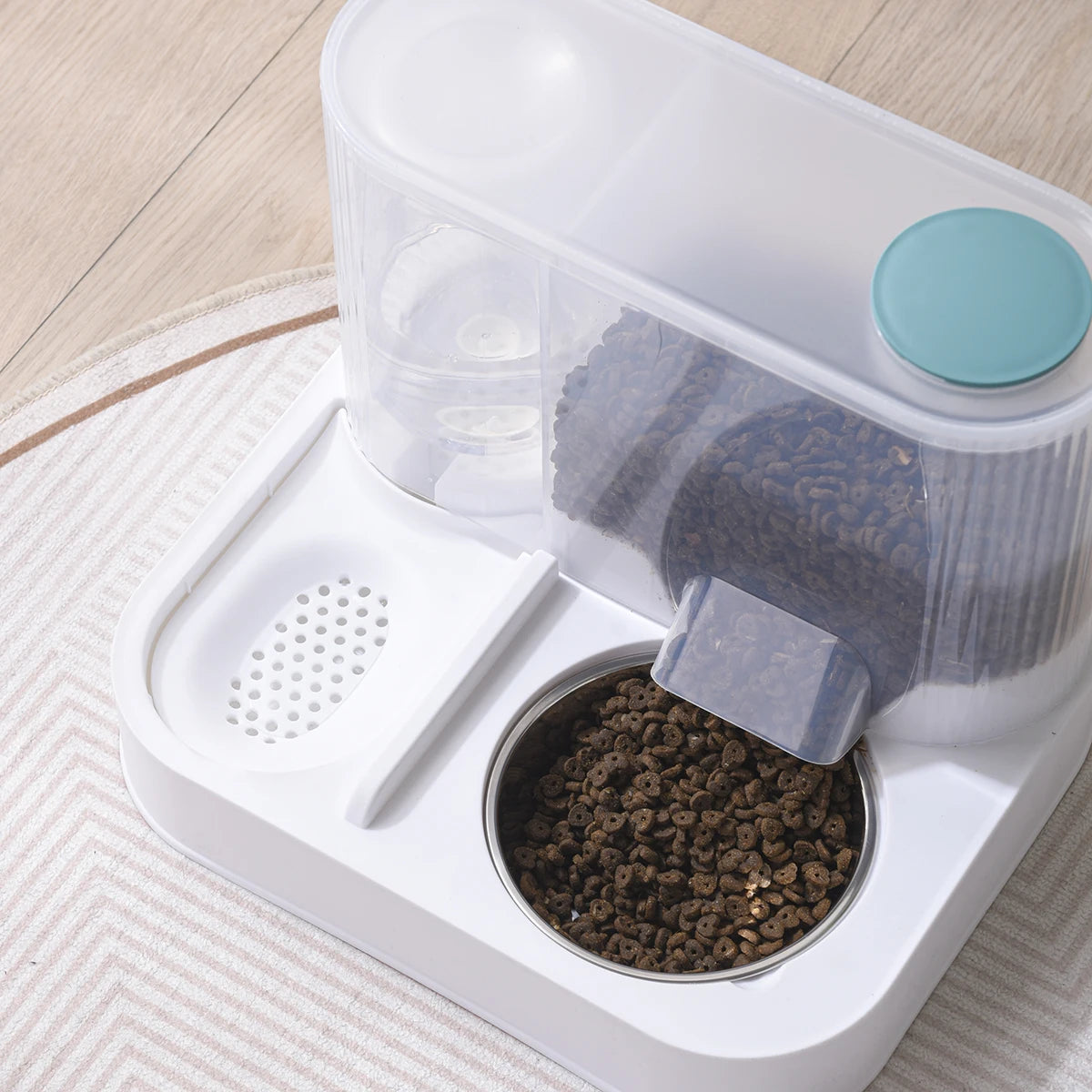 Wet and Dry Separation Large Capacity Cat Automatic Feeder