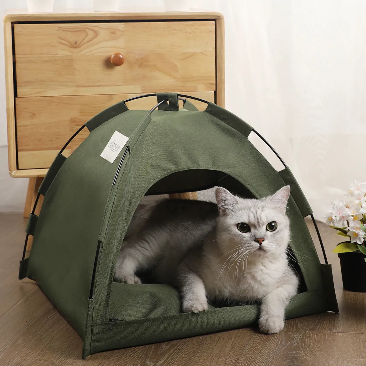 Warm Pet Tent Bed