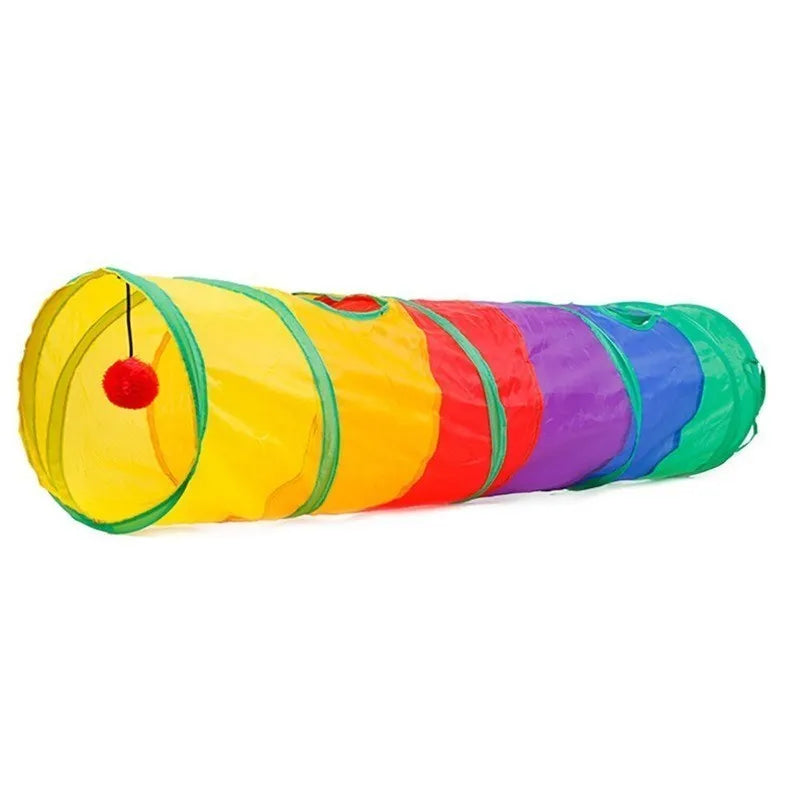 VZZ Practical Cat Tunnel Collapsible Tube