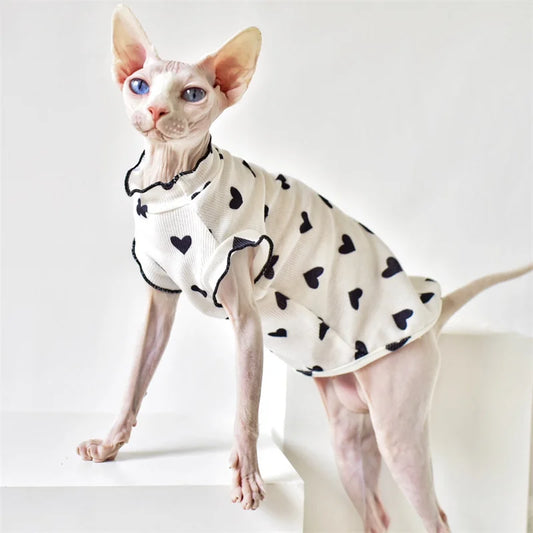 Cozy Cotton Sphynx Cat Sweater