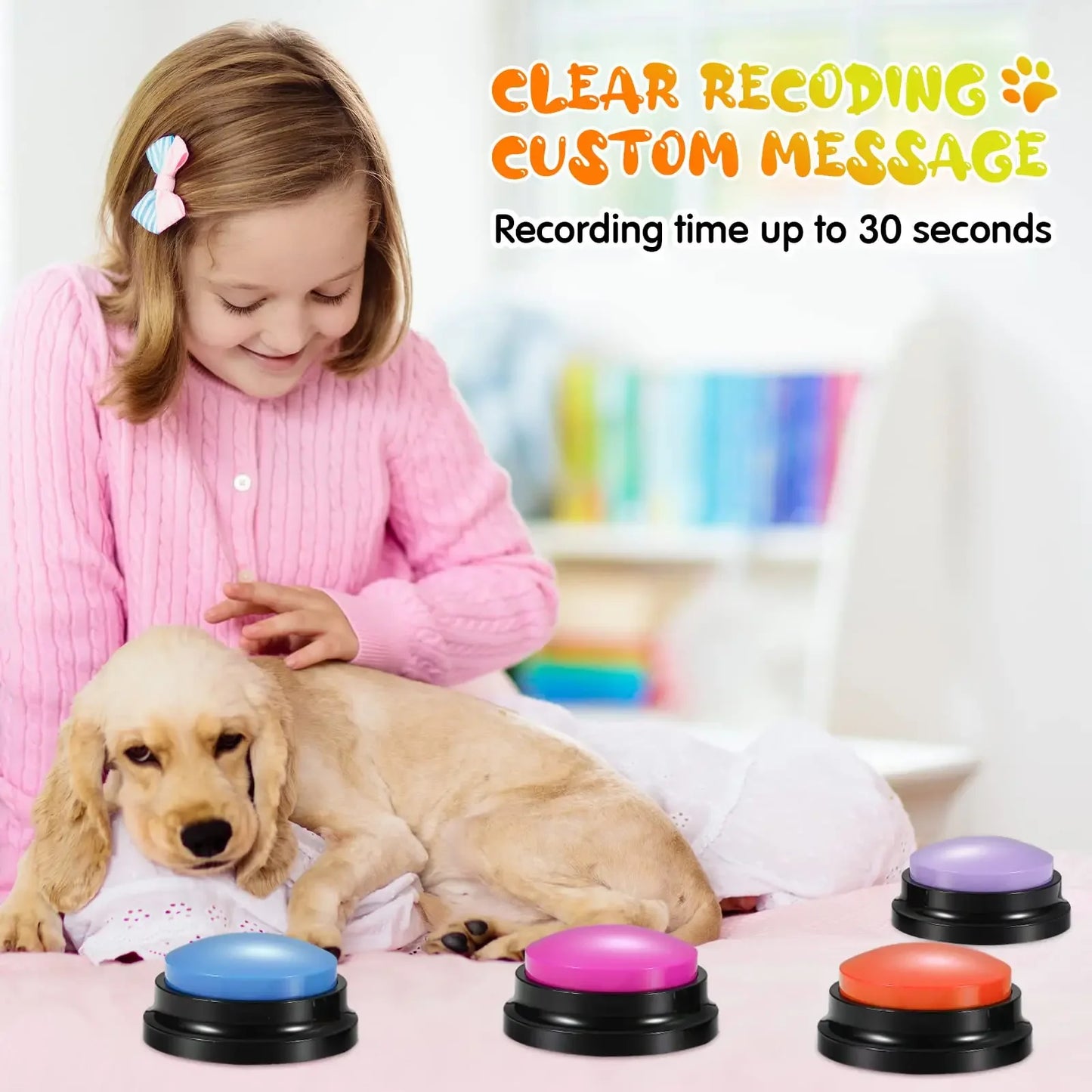 Funny Dog Recordable Speaking Pet Toys