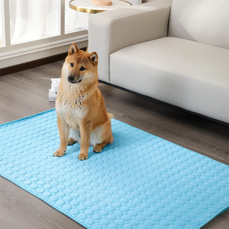 Summer Cooling Washable Mat Pad for Small&Large Dogs