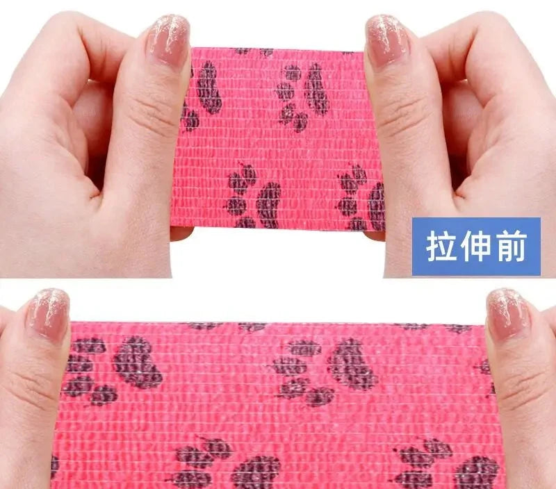 Self-adhesive Elastic Bandage For Pet