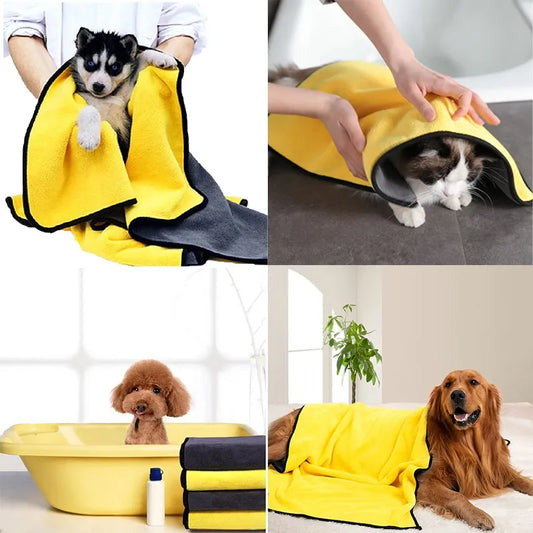 Absorbent Quick Drying Dog And Cat Towels