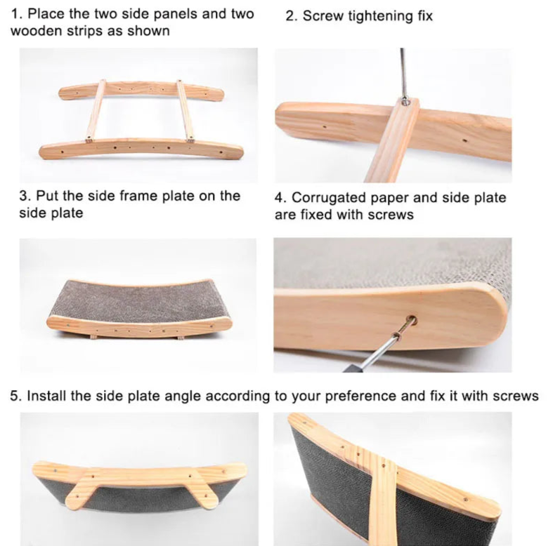 Bed wood Anti Cat Scratcher Board