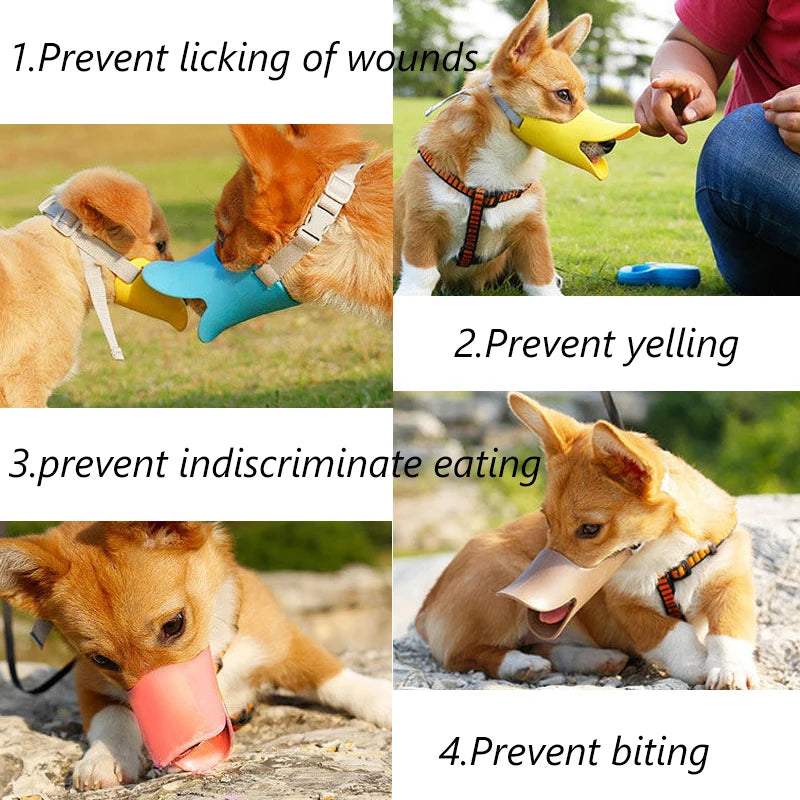 Soft Safety Anti-bite Puppy Dog Muzzle