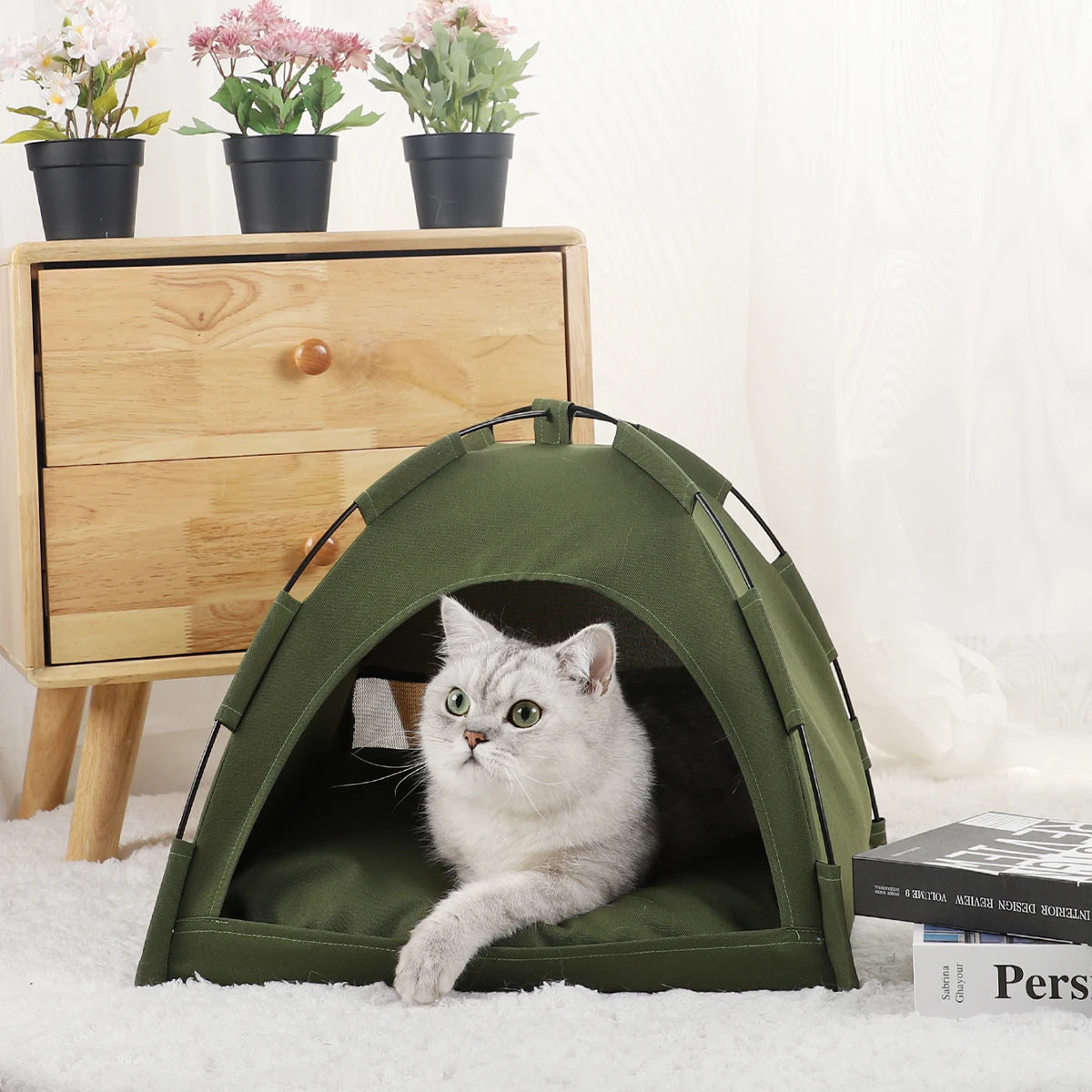 Warm Pet Tent Bed