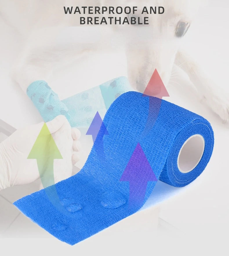 Self-adhesive Elastic Bandage For Pet