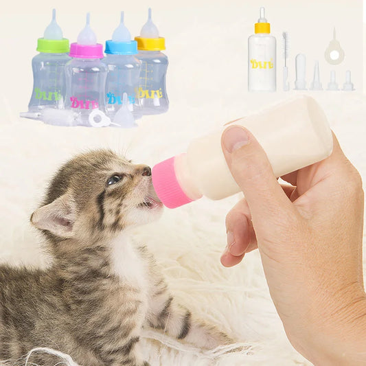 Newborn Puppy Dog Kitten Bottle Feeder