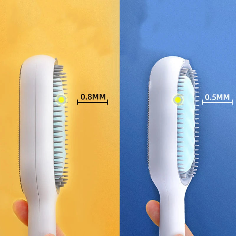 Clean Cat&Dog Hair Removal Comb with Wipes Upgraded
