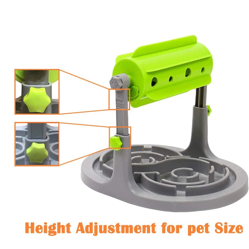 Intelligent Dry Food Toys Feeder & Educational Dog Puzzle