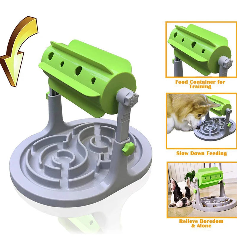 Intelligent Dry Food Toys Feeder & Educational Dog Puzzle